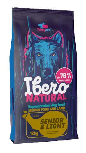 Ibero NATURAL dog SENIOR/LIGHT - 12kg