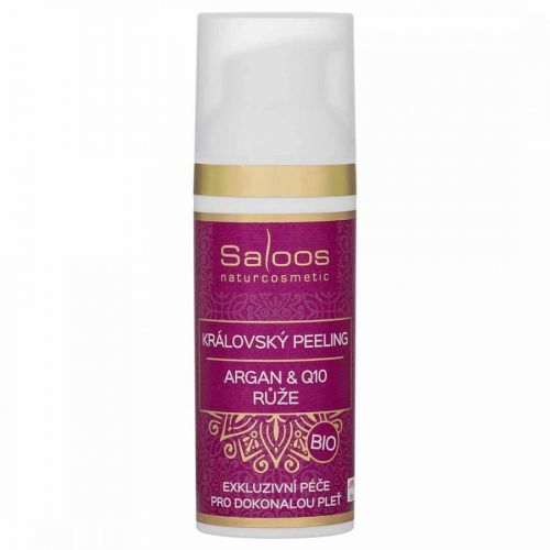 Saloos Bio peeling Argan & Q10 & Růže 50 ml