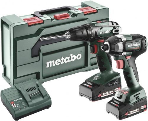 Metabo BS plus SSD200LTBL -aku vrtací šroubovák, aku příklepový šroubovák akumulátor, vč. nabíječky