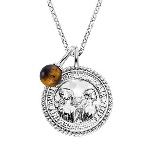 Engelsrufer Stříbrný náhrdelník Blíženci ERN-GEMINI-TEZI (řetízek, přívěsek)