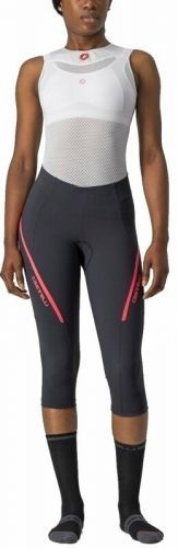 Castelli Velocissima 3 W 3/4 Tights Dark Gray/Brilliant Pink L