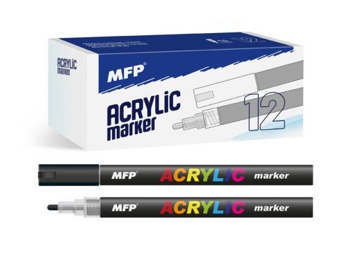 MFP 6410823 Akrylový popisovač 4mm - černý