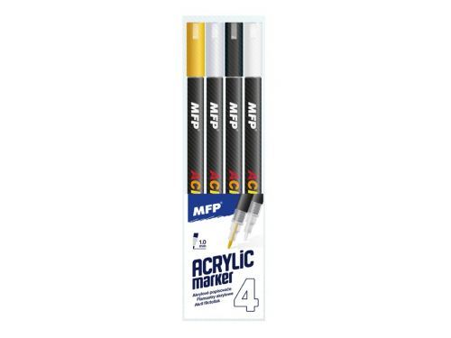 MFP 6410846 Akrylový popisovač 1mm set 4ks