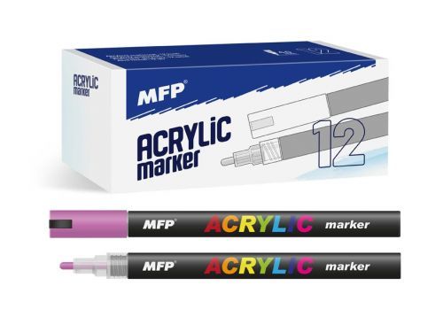 MFP 6410825 Akrylový popisovač 4mm - fialový