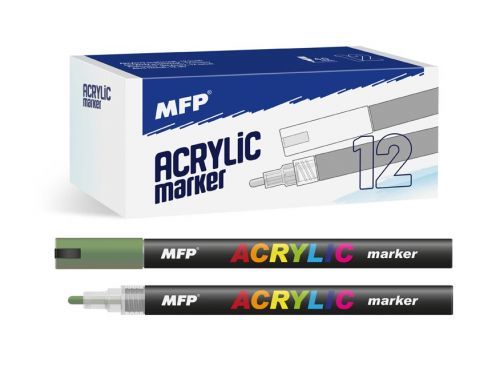 MFP 6410830 Akrylový popisovač 4mm - zelený tmavý