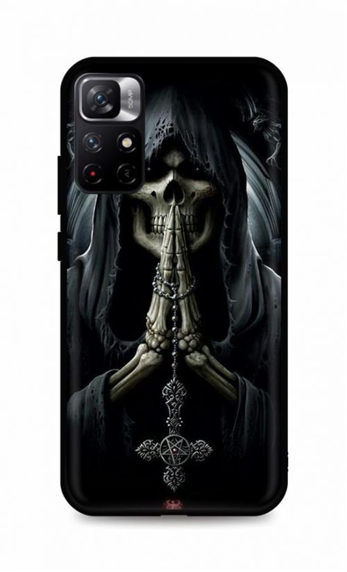 Kryt TopQ Xiaomi Poco M4 Pro 5G silikon Grim Reaper 71425