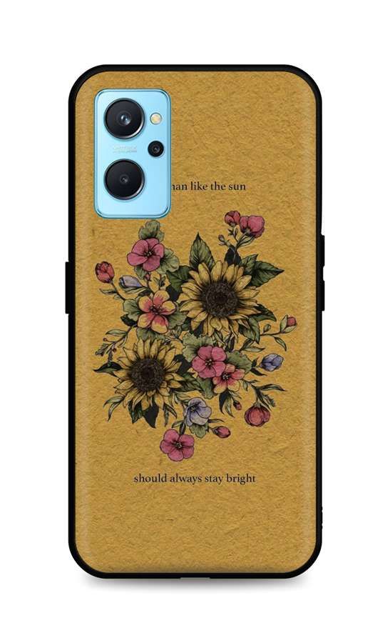 Kryt TopQ Realme 9i silikon Bouquet 71124
