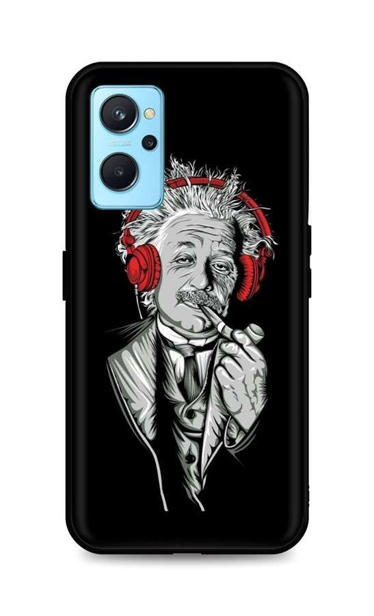 Kryt TopQ Realme 9i silikon Albert Einstein 71120