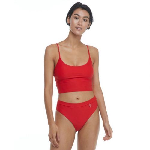 Plavky Body Glove Smoothies Norah Crop T - Červená - S
