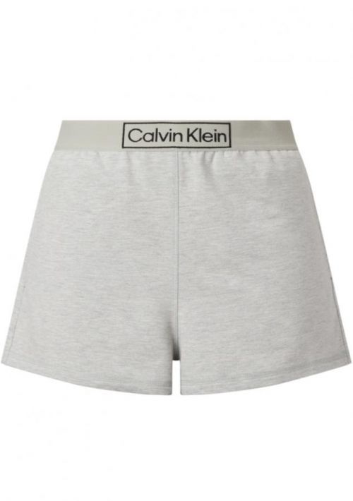 Dámské šortky Calvin Klein QS6799 L Šedá