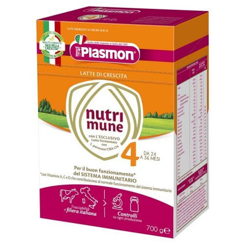 PLASMON Nutri-mune 4 batolecí mléko 2x350 g, 24m+