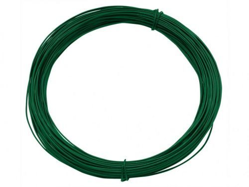 Drát vázací poplastovaný zelený průměr 1,4 mm délka 50 m