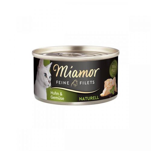 Miamor Feine Filets Naturell kuře a zelenina 24 × 80 g