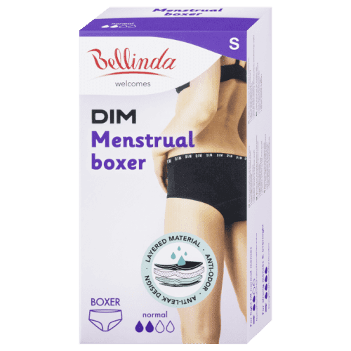 Bellinda menstruační boxerky pro normální menstruaci vel.S, 1ks
