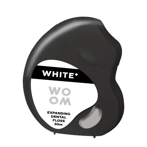 Woom WHITE+ Expandující zubní nit 30 m