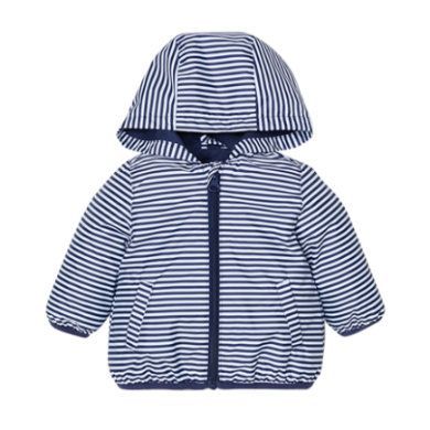 OVS Outdoor bunda Maritime Blue pruhovanĂˇ