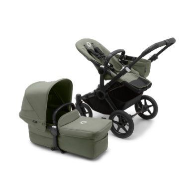 bugaboo Donkey 5 Mono Complete Black / Forest Green 2021
