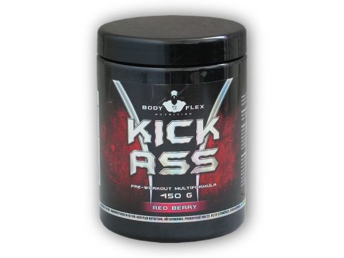 Bodyflex Kick Ass pre workout 450g Varianta: red berry