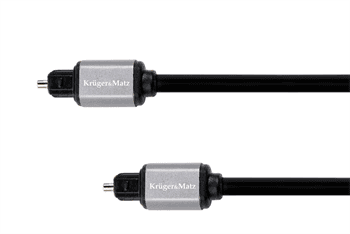 Optický kabel 3m Kruger&Matz KM1224 toslink-toslink