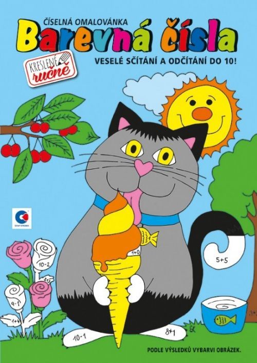Baloušek Číselná omalovánka - A4 - barevná - BO754