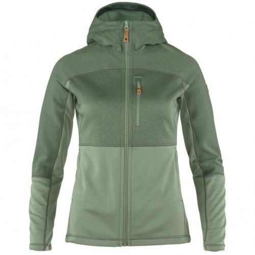 Dámská bunda Fjällräven Abisko Trail Fleece W Velikost: XS / Barva: zelená