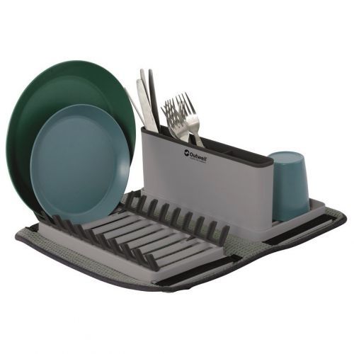 Odkapávač Outwell Dunton Foldable Dish Rack Barva: šedá/černá