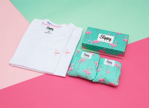 Slippsy Flamingo big couple set