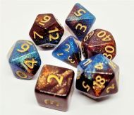 Dice4friends Dice Set Galaxy Red Nirvana (7)