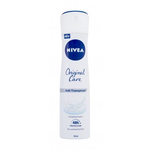 Nivea Original Care 150 ml jemný antiperspirant s originální krémovou vůní pro ženy