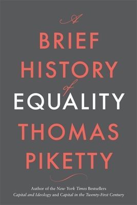 Brief History of Equality (Piketty Thomas)(Pevná vazba)