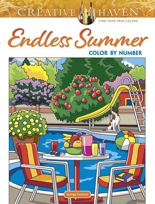 Creative Haven Endless Summer Color by Number (Toufexis George)(Paperback / softback)