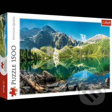 Puzzle Jezero Morskie Oko, Tatry, 1500 dílků