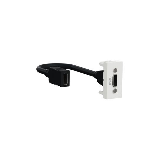 Schneider Electric Unica zásuvka HDMI bílá NU343018 1modul
