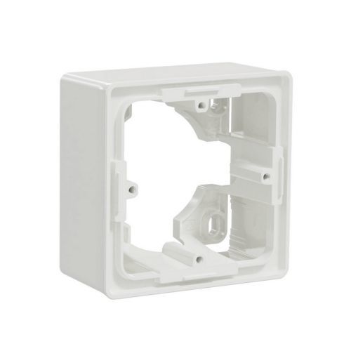 Schneider Electric Unica nástěnná krabice jednonásobná bílá NU800218