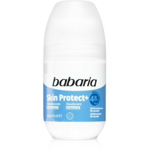 Babaria Deodorant Skin Protect+ deodorant roll-on s antibakteriální přísadou 50 ml