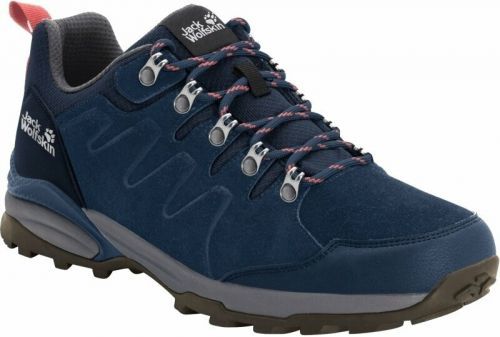 Jack Wolfskin Dámské outdoorové boty Refugio Texapore Low W Dark Blue/Grey 37