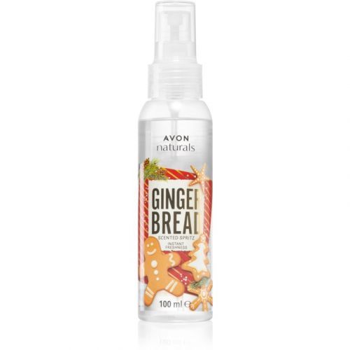 Avon Naturals Ginger Bread osvěžující sprej 3 v 1 100 ml