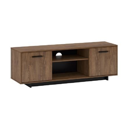 Kondela RTV stolek, dub bolzano / černá, DELIS B