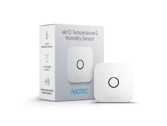 Z-Wave Plus v2 senzor teploty a vlhkosti - AEOTEC aërQ Temperature & Humidity Sensor (ZWA039-C)