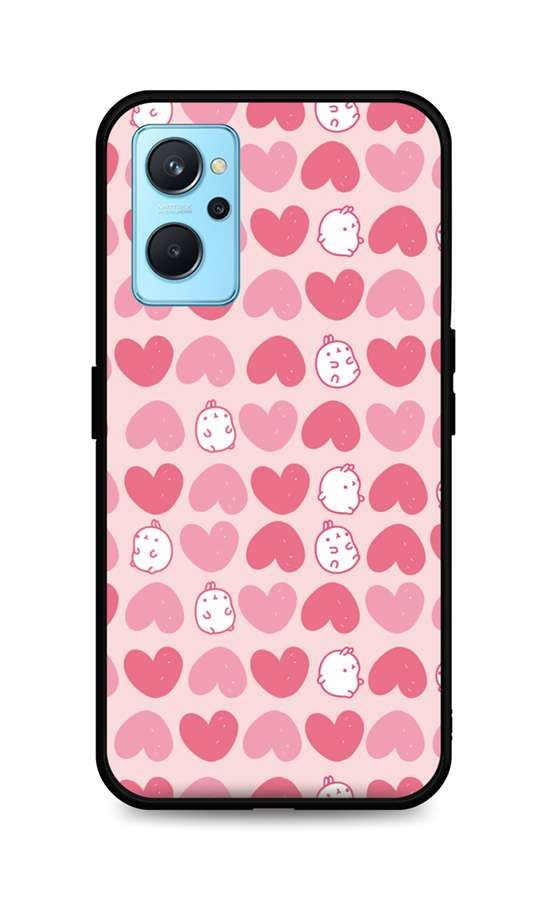 Kryt TopQ LUXURY Realme 9i pevný Sweet Bunny 71084