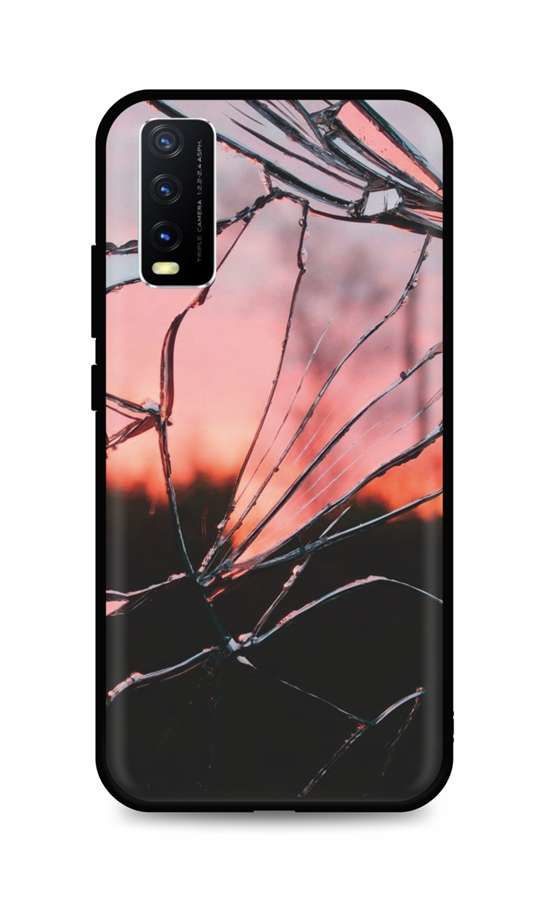 Kryt TopQ LUXURY Vivo Y20s pevný Pink Broken 70893