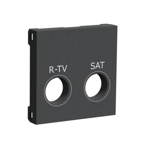 Schneider Electric Unica televizní zásuvka TV/R+SAT individuální antracit NU345454