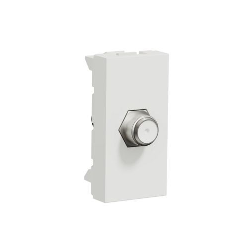 Schneider Electric Unica anténní zásuvka F konektor bílá NU346818 1modul