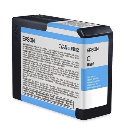 Epson inkoustová náplň/ C13T580100/ StylusPro3800/ Modrá, C13T580200