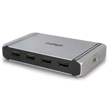 CalDigit Thunderbolt 4 Element Hub - Space Gray, CD-TB4-EHUB-EU