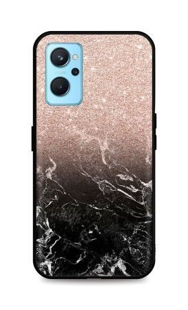 Kryt TopQ LUXURY Realme 9i pevný Sparkling Marble 71100