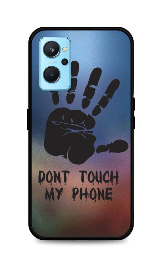Kryt TopQ LUXURY Realme 9i pevný Don't Touch Hand 71077