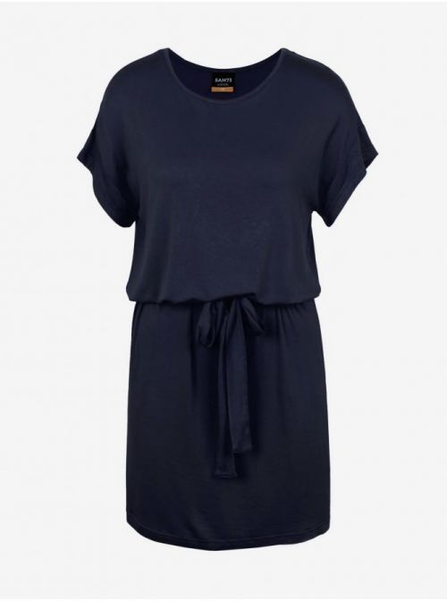 Tmavě modré dámské šaty SAM 73 Alina