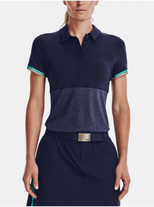 Tričko Under Armour UA Zinger Point SS Polo - tmavě modrá