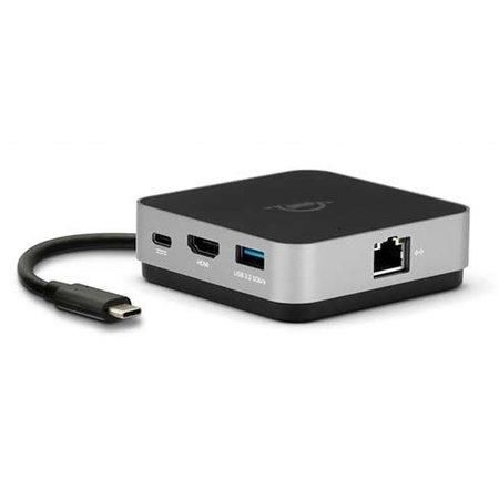OWC USB-C Travel Dock E - Space Gray, OW-TCDK6P2SG